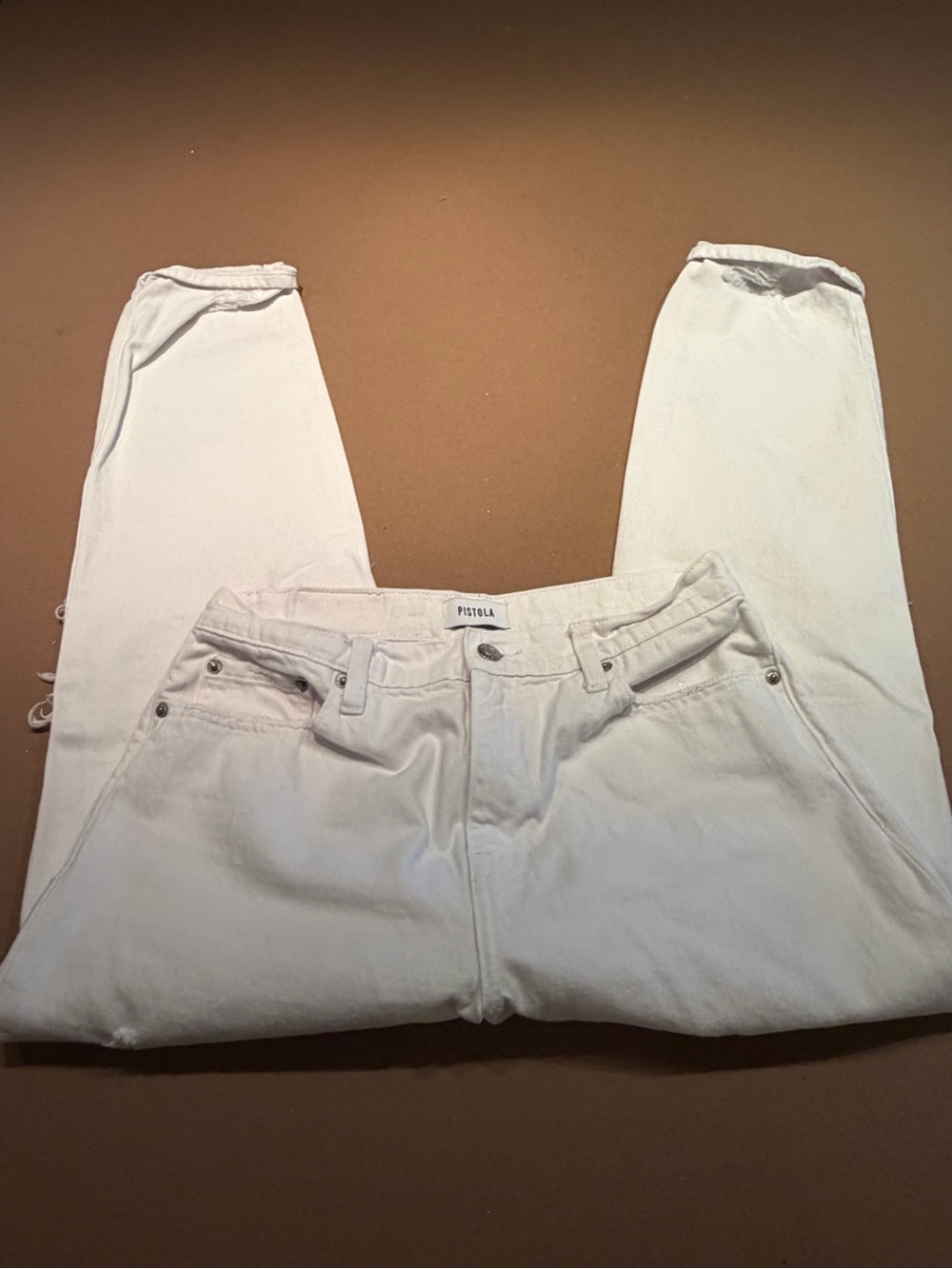 pistola White Slim Straight Men’s Jeans